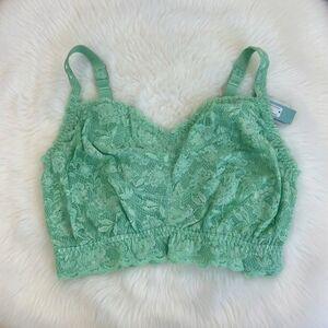 Cosabella NSN ULTRA CURVY Sweetie Bralette Ghana Green Size Medium